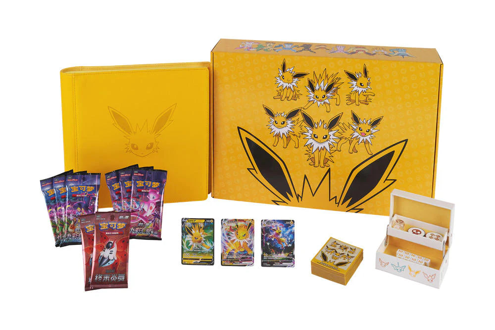 Simplified Chinese Sword & Shield Eevee Advanced Gift Box (CSH3) Jolteon