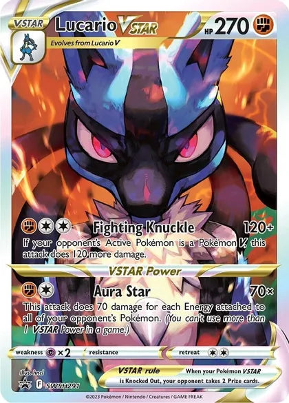 Lucario VSTAR - SWSH291 - SWSH: Sword & Shield Promo Cards (SWSD)