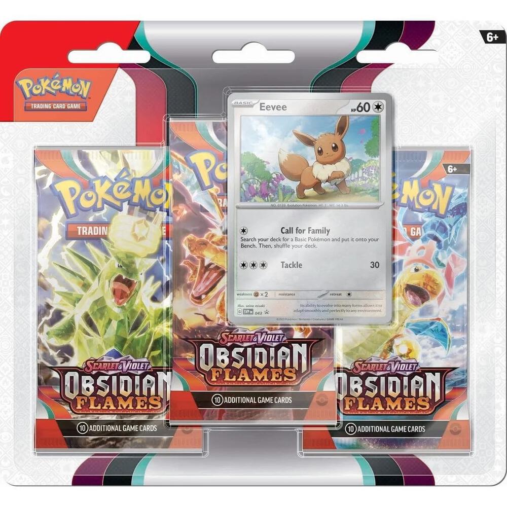 Obsidian Flames 3-Pack Blister