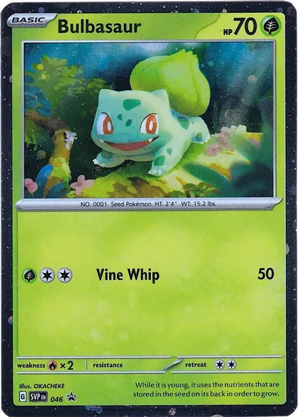 Bulbasaur - 046 (Cosmos Holo) - SV: Scarlet & Violet Promo Cards (SVP)