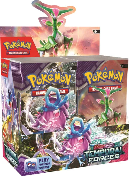 Pokemon Scarlet & Violet: Temporal Forces Booster Box