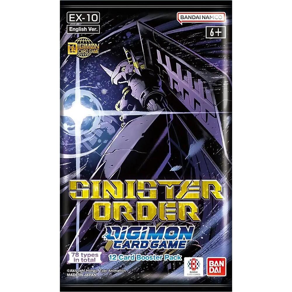 Digimon Sinister Order Booster Pack LIVE
