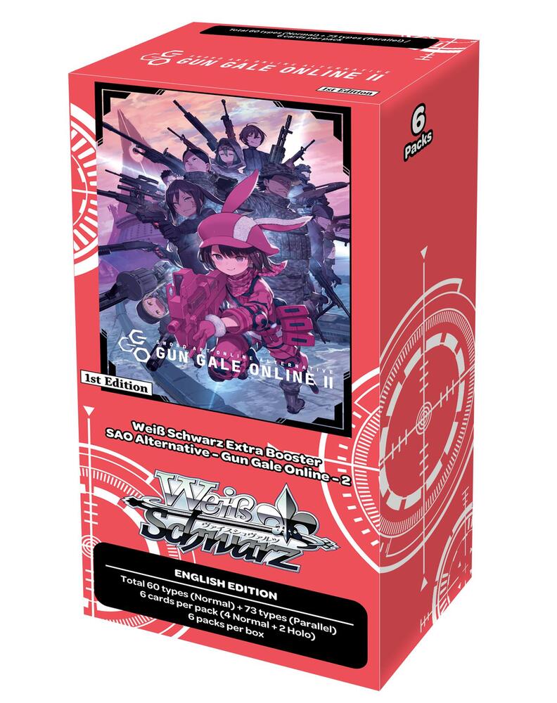 Gun Gale Online-2 Premium Booster Box LIVE RIP