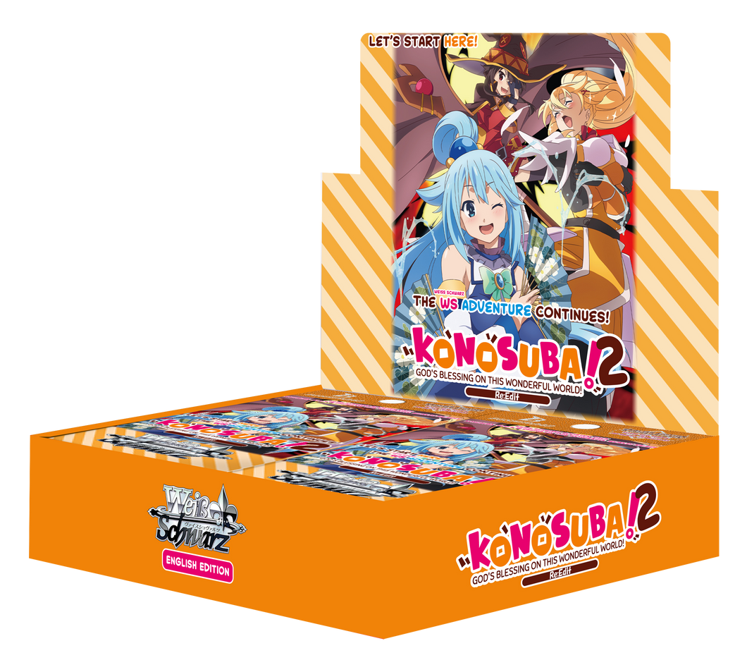 PRE-ORDER Konosuba! God’s Blessing on this Wonderful World! Re:Edit Booster Display