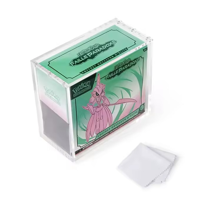 Pokemon Elite Trainer Box Acrylic Protective Case Magnetic Lid [ SHIPS 7/24]