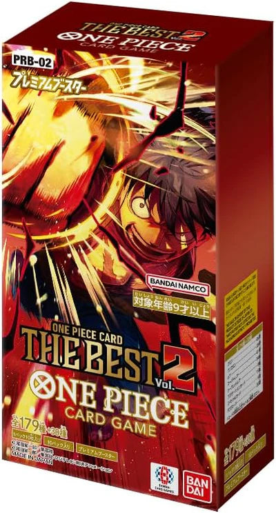 Pre-order 7/26 PRB-02 ONE PIECE CARD THE BEST vol.2
