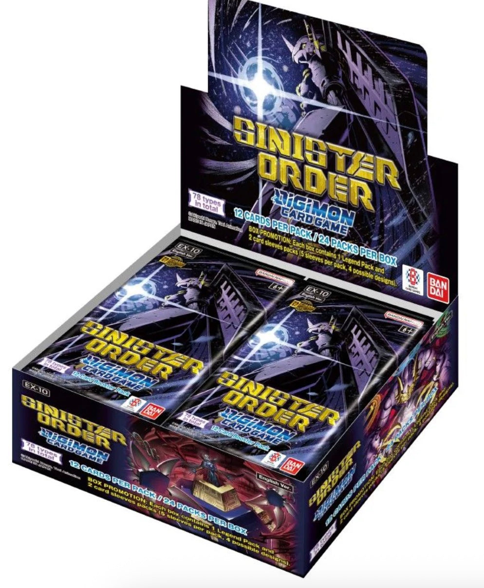 Digimon TCG: Sinister Order Booster Display (24) LIVE
