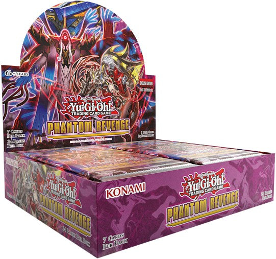 Yu-Gi-Oh! Phantom Revenge Booster Box Release Date: 12/05/2025