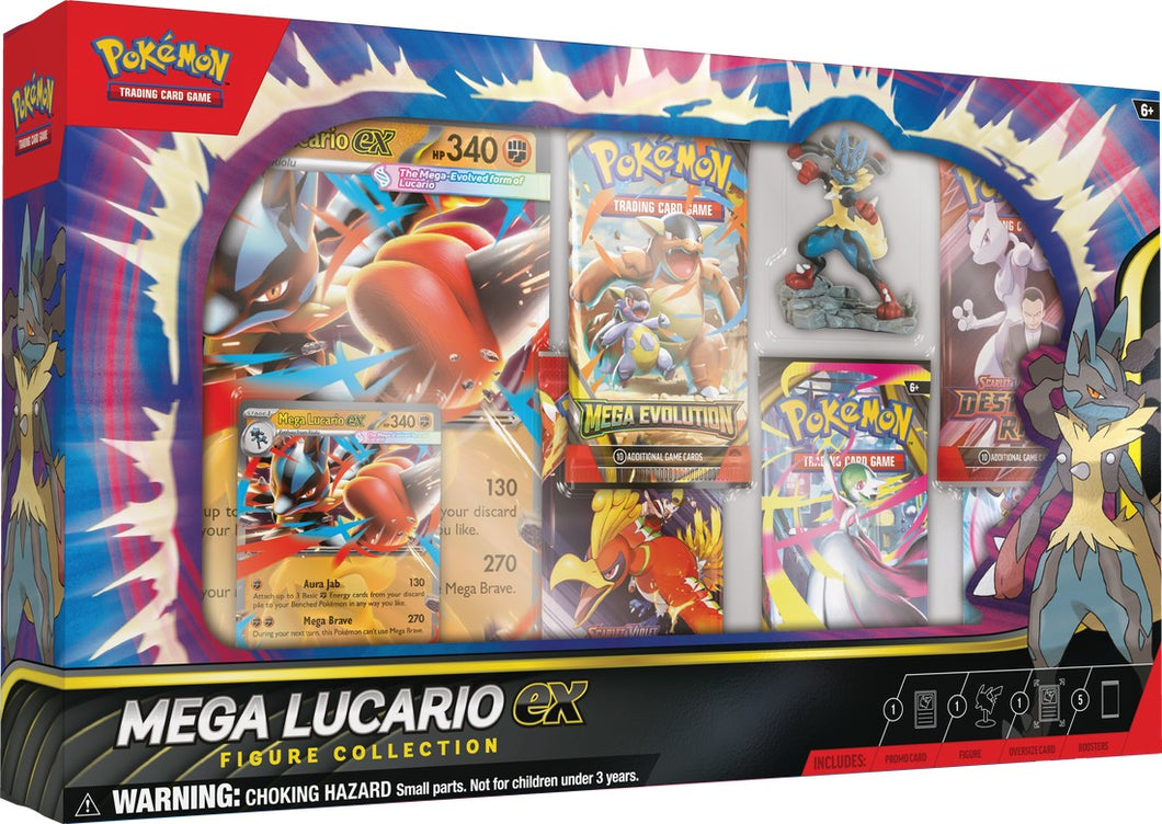 [LIMIT 2 ] Pokemon Mega Lucario ex Figure Collection