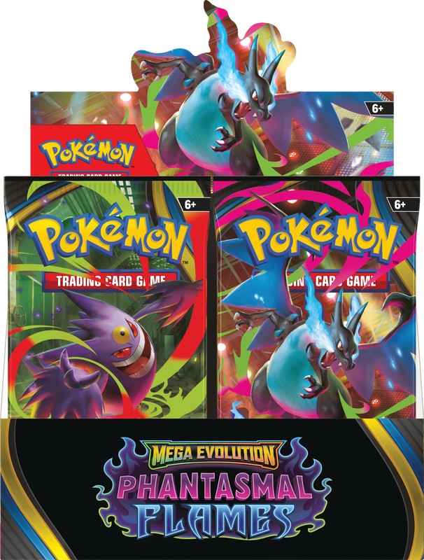 Mega Evolutions 2 - Phantasmal Flames Booster Display Release Date: 11/14/2025