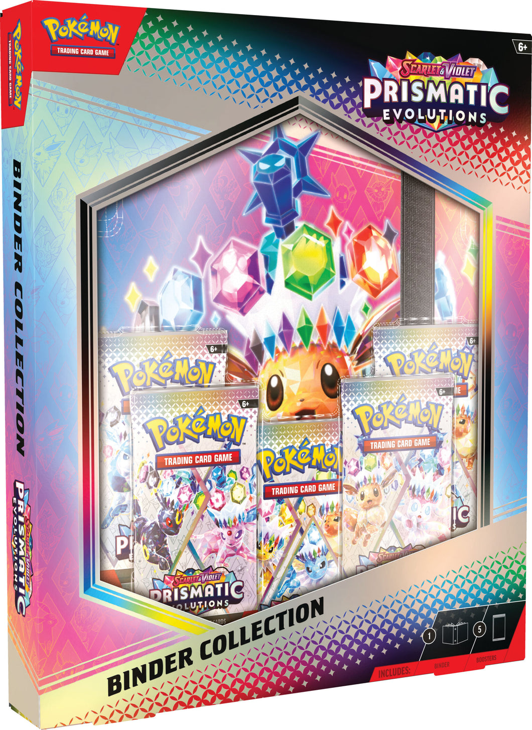 Prismatic Evolutions Binder Collection (available Jan. 17, 2025)