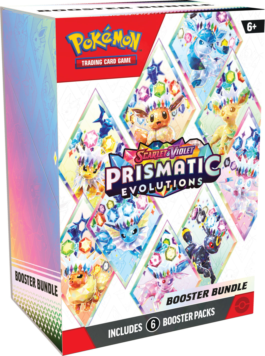 Scarlet & Violet—Prismatic Evolutions Booster Bundle (available March 7, 2025)