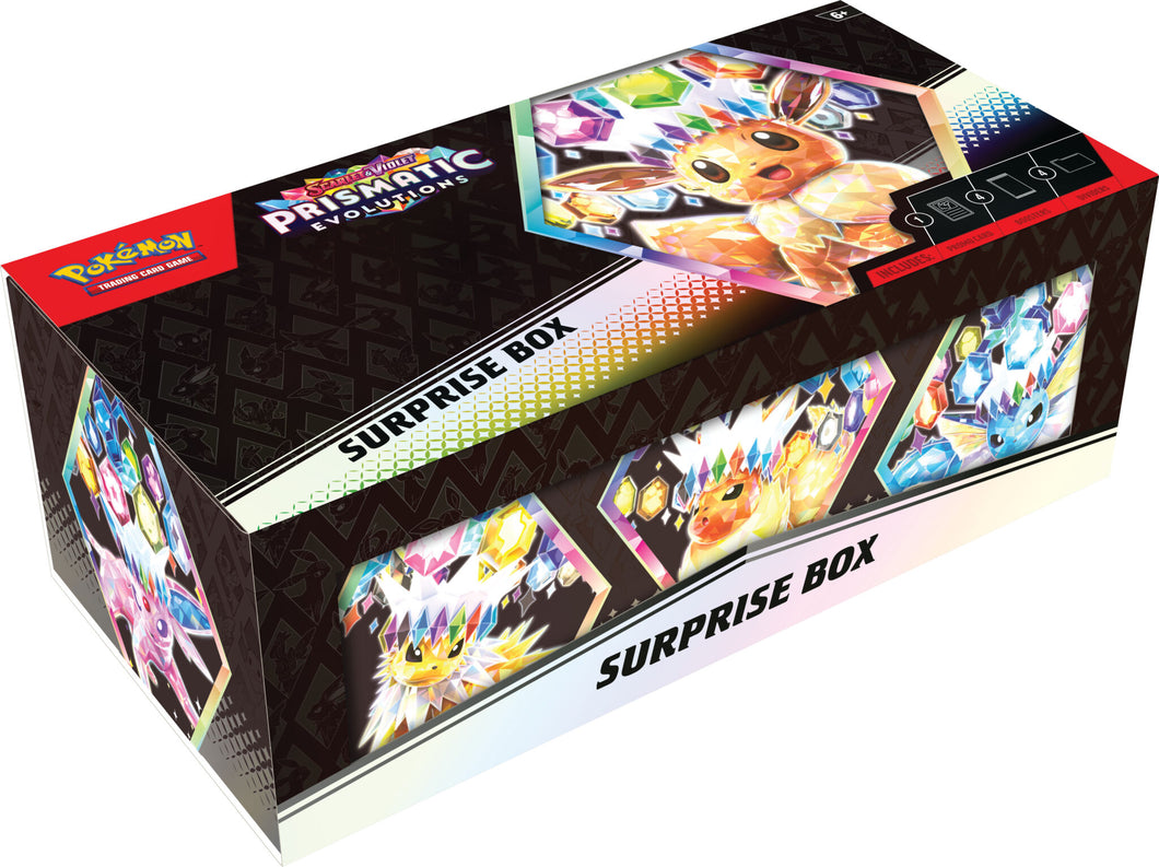 Prismatic Evolutions Surprise Box