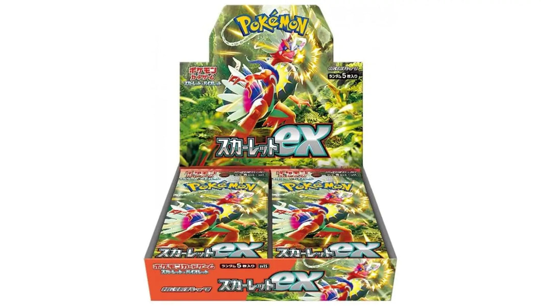 Scarlet ex Booster Box SEALED