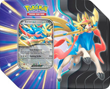 Load image into Gallery viewer, Pokemon Slashing Legends Tin PREORDER Release Date: 05/16/2025
