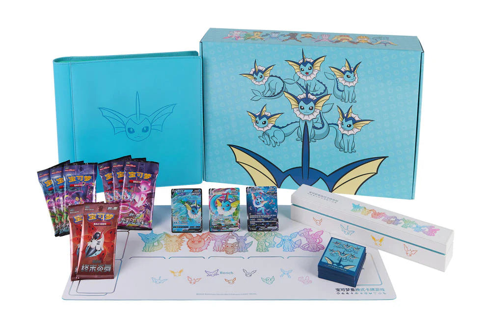 Simplified Chinese Sword & Shield Eevee Advanced Gift Box (CSH3) Vaporeon