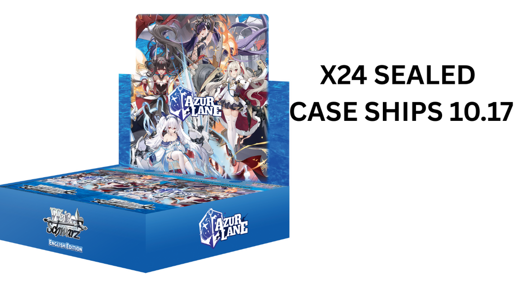 WEISS SCHWARZ: AZUR LANE VOL. 2 BOOSTER BOX CASE English Ver. Ships 10/17
