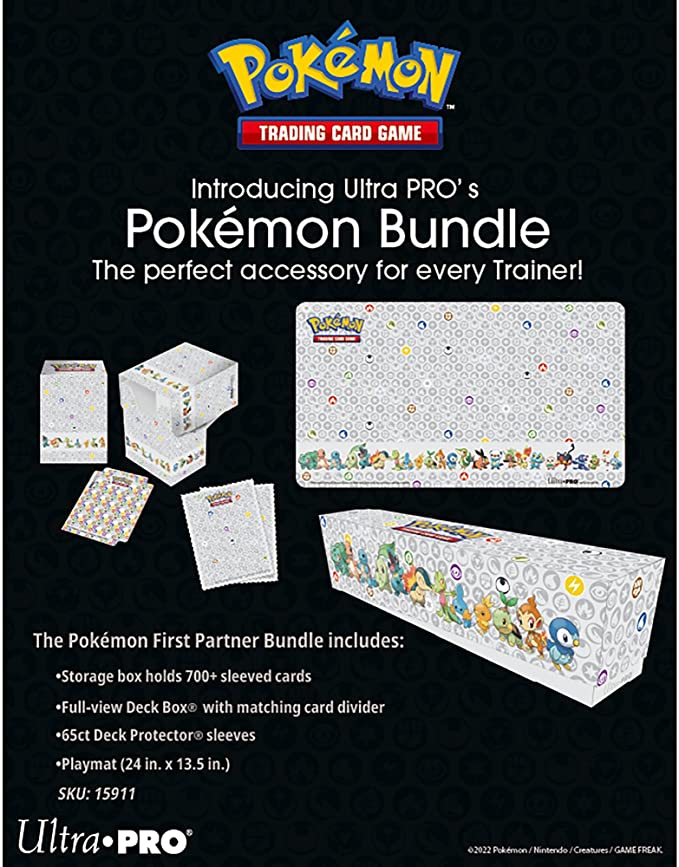 Pokemon First Partner Accessories Bundle